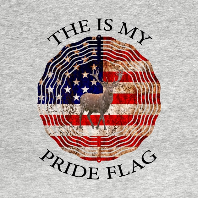 This Is My Pride Flag USA American 4th of July Patriotic by KRMOSH